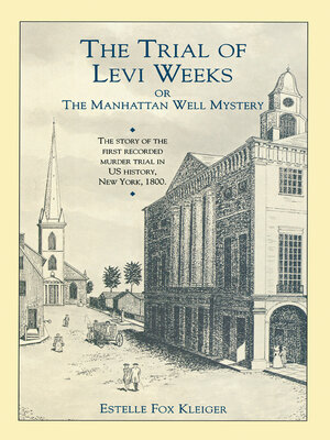 cover image of The Trial of Levi Weeks